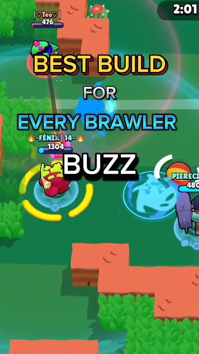 Best build for Buzz 🦖 #brawlstars #bs #supercell #brawl #gaming #videogames #build #buzz
