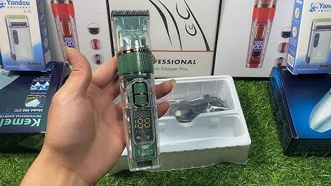 Tông Đơ Cắt Tóc Hàng Chính Hãng Kemei Giá Chỉ 400k/1 Bộ , Phục Vụ Anh Em Cắt Tóc Chuyên Nghiệp