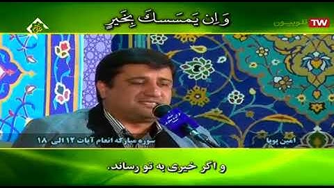 الأنعام 12-18 والنبأ 31-40 - القارئ أمين بويا