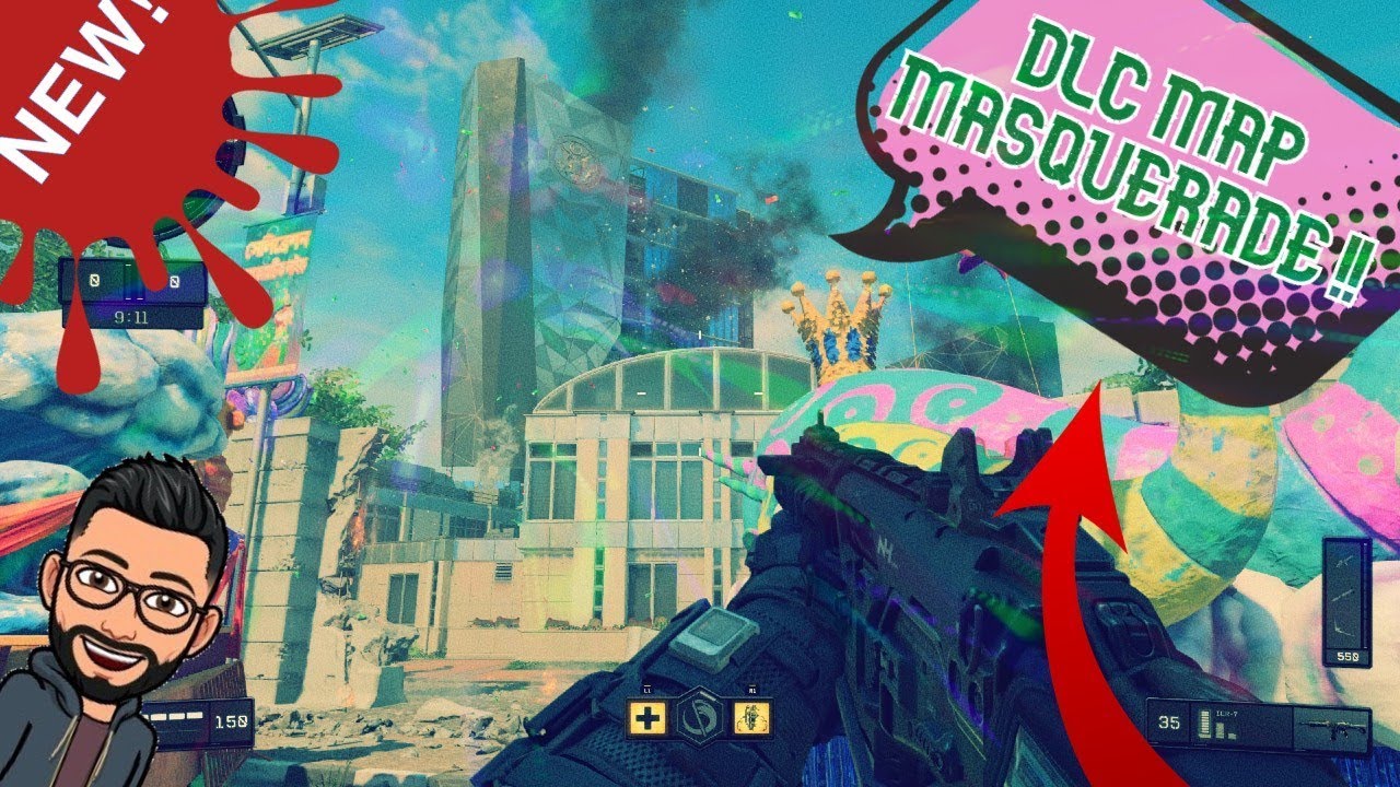 Cod Map Masquerade NOUVEAU DLC BLACK OPS 4 ! Map MASQUERADE - YouTube