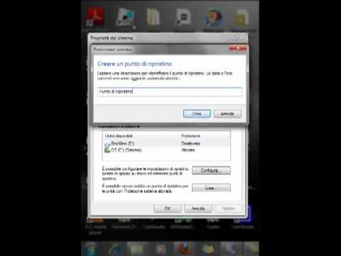 Video: Come Creare Un Punto Di Ripristino Di Windows XP