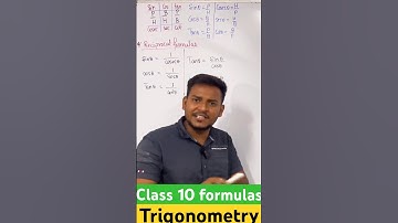 😱🔥Trigonometry formulas class 10 #shorts #ncert  #trigonometry  #cbseclass10  #ncertsolutions