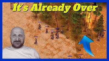 WHY RUN TOWARDS THE FIRE?! | 1v1 Loki vs Odin #aom #ageofempires