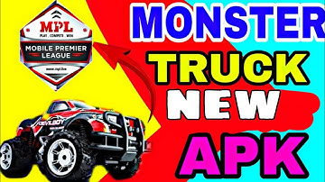 MPL MONSTER TRUCK GAME MOD APK II 🔴 LIVE PROOF II