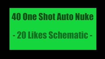 40 Stacker 1 Shot 7 Second Auto - 20 Likes Scematic -