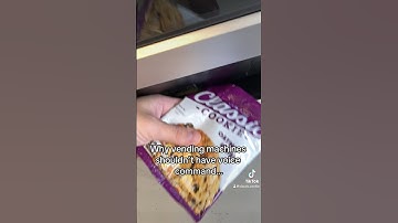 Why Vending Machines With Cookies Shouldn