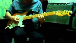 Video thumbnail of "Strangers On The Shore, instrumental cover"