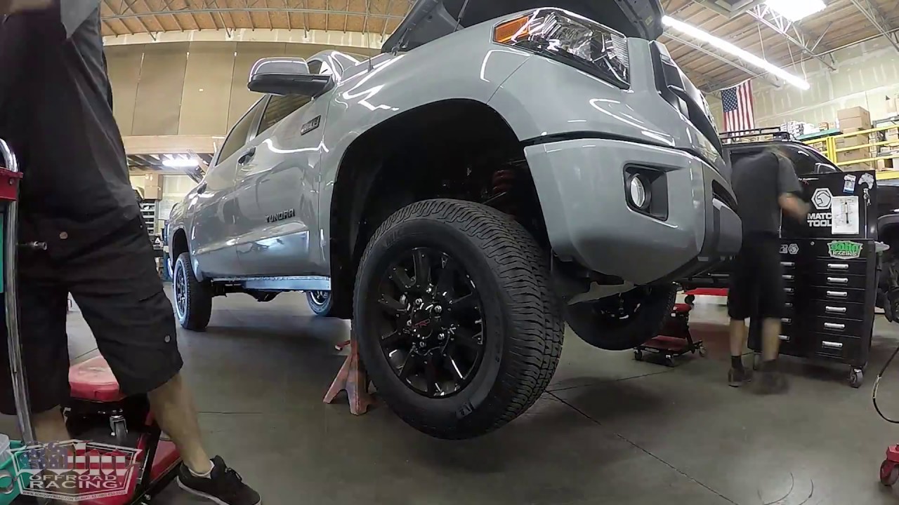 SDHQ Built 2017 TRD Cement Tundra Crewmax - YouTube