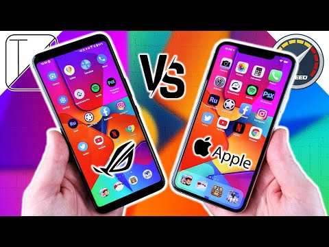 Asus ROG Phone 3 vs iPhone 11 Pro Max Speed Test