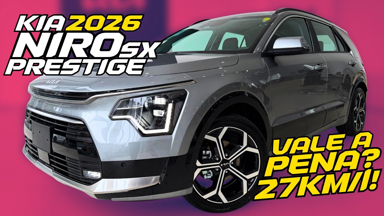 Novo Kia Niro Hev 2026 - NÃO COMPRE COROLLA CROSS SEM VER ESSE VÍDEO!
