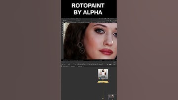 Foundry Nuke RotoPaint by alpha channel