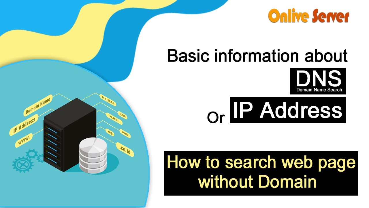How To Search Webpage Without Domain Name? Information By @Onliveserver -  Youtube