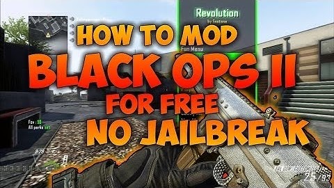 ★ Black Ops 2 Mod Menu 1.19 PS3 [NO JAILBREAK