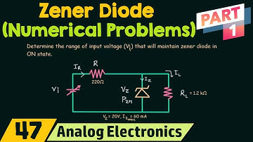 Zener Diode Numerical Problems (Part 1)