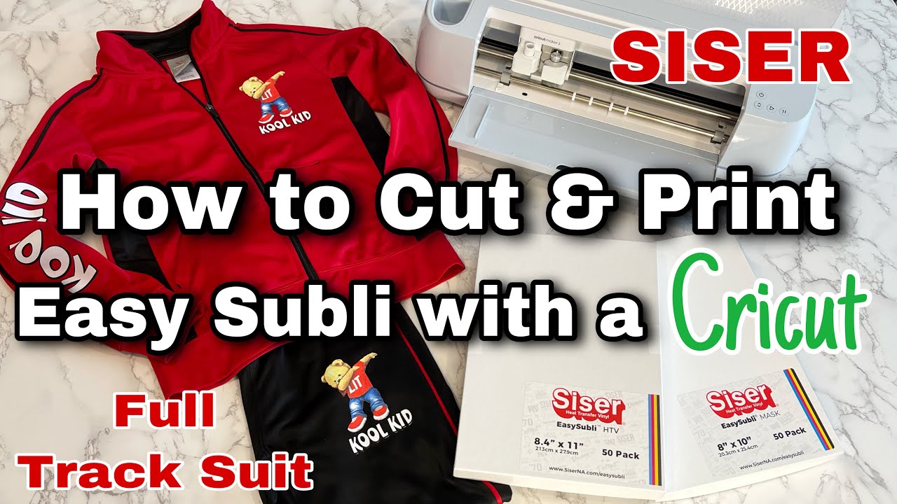 Siser Easy Subli HTV with an Epson Printer (You Don't Need A SAWGRASS  Printer) 