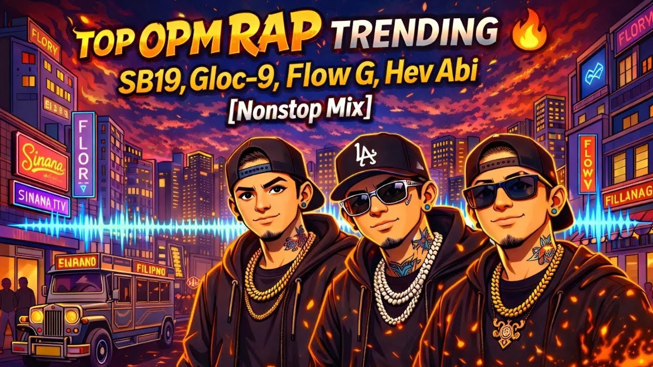 Top OPM Rap Trending 2026 🔥 SB19, Gloc-9, Flow G, Hev Abi [Nonstop Mix]