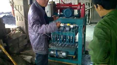 CANMAX QT4-2B SMALL MANUAL CONCRETE BLOCK MAKING MACHINE