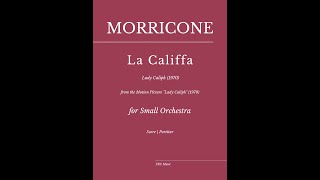 Morricone: La Califfa (Lady Caliph) for Small Orchestra (FULL SCORE + Parts)