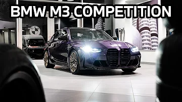 BMW M3 Competition G80 Individual Daytona Violet Metallic 2023 Review
