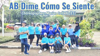 AB Dime Cómo Se Siente - Line Dance (Choreo : Marian Collado (ES). Demo by Senior TPR 💞