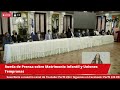 Rueda de Prensa sobre Matrimonio Infantil y Uniones Tempranas