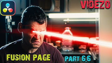 DaVinci Resolve 18 Beginner Tutorial - Part 6.6 / Recreating Laser EYES Effect From THE BOYS