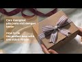 Cara Mengikat Pita dengan Benar | How to Tie The Perfect Bow with One Sided Ribbon