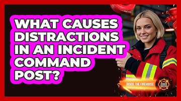 What Causes Distractions In An Incident Command Post? - Inside the Firehouse