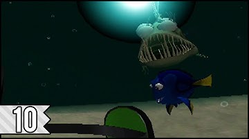 Finding Nemo (PS2/GCN/Xbox/PC/Mac) - Level 10: Anglerfish Chase (100%) | No Commentary