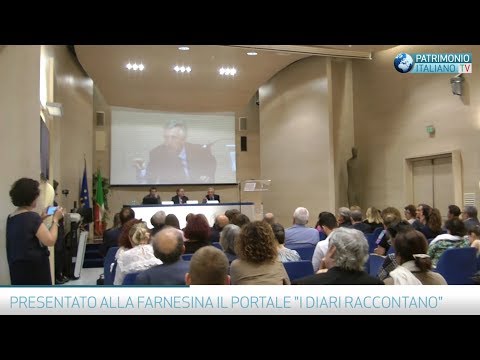 P.I. TV - Presentato alla Farnesina il portale 'Italiani all'estero - I diari raccontano'