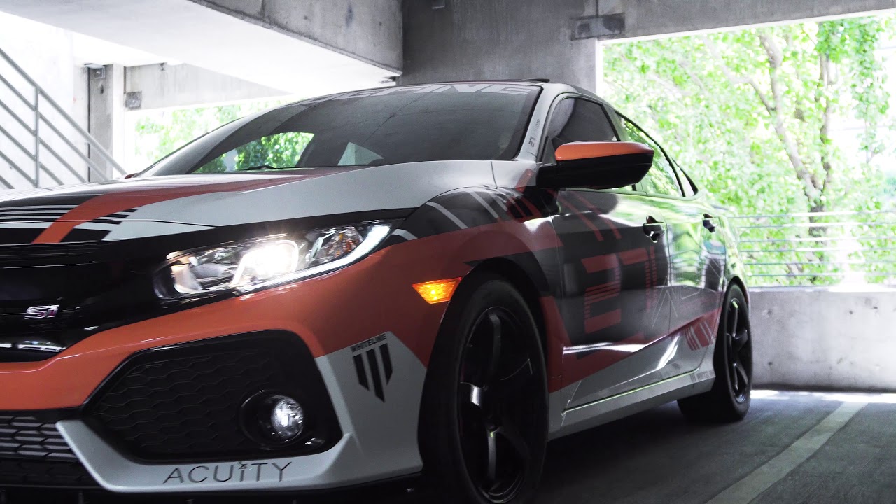 Honda Civic SI Exhaust 2017+ 27WON - YouTube