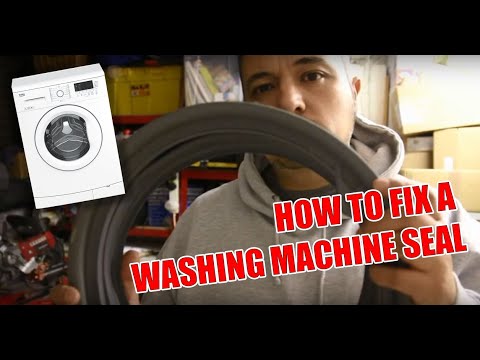 How to Replace a Washing Machine Door Seal - YouTube