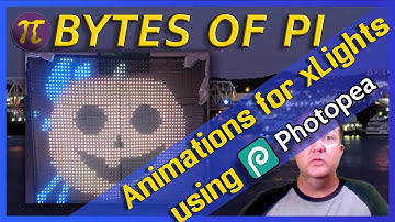 Animations in xLights with Photopea