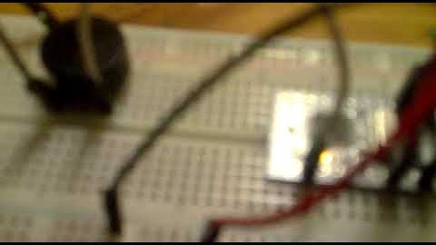 Iskra Mini (аналог Arduino), метроном