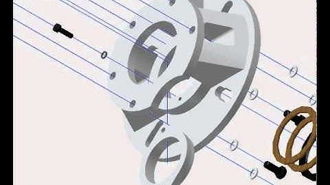 Animation-HSM Screw Conveyor Assembly