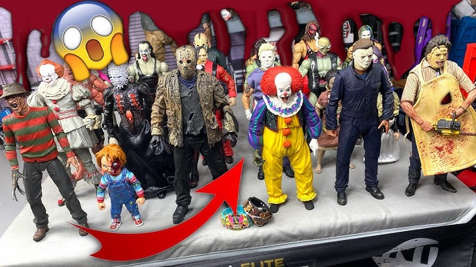 MASSIVE BOX FULL OF HORROR ACTION FIGURES! (2020) 