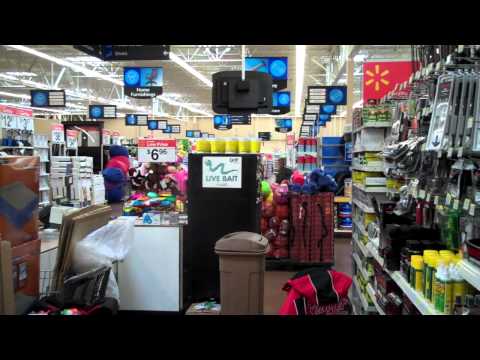 Wal-Mart Fishing Department Setup by WW's Gary Spe...