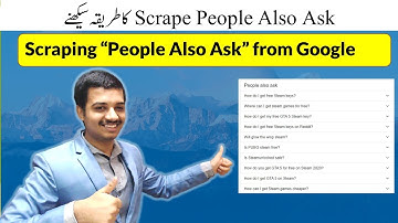 How To Extract People Also Ask from Google