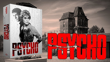 Psycho 4k Blu Ray Collectors Set By EverthingBlu Limited To 850