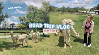 Feeding Alpacas ?and Wine Tasting ? (ft. 9BIT) at Hunter Valley ?? | VLOG