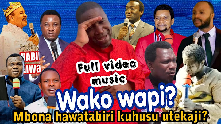 Wako wapi. Mbarikiwa full video| kwa nini Manabii hawatabiri watekaji/wauaji. Magembe, Mwakasege...