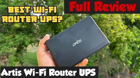 Artis AR-Minidc 3 Router UPS For WiFi ROUTER Unboxing & Review | Easy Setup | Under ₹1000