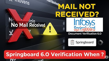 🔥Infosys Springboard Internship 6.0 Document Verification ? 😱 #infosysspringboardinternship