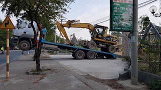 Excavator, Xe Tải Chở Cu Be Máy Xúc Đất Cat M312, Agricultural Machinery, Vnam