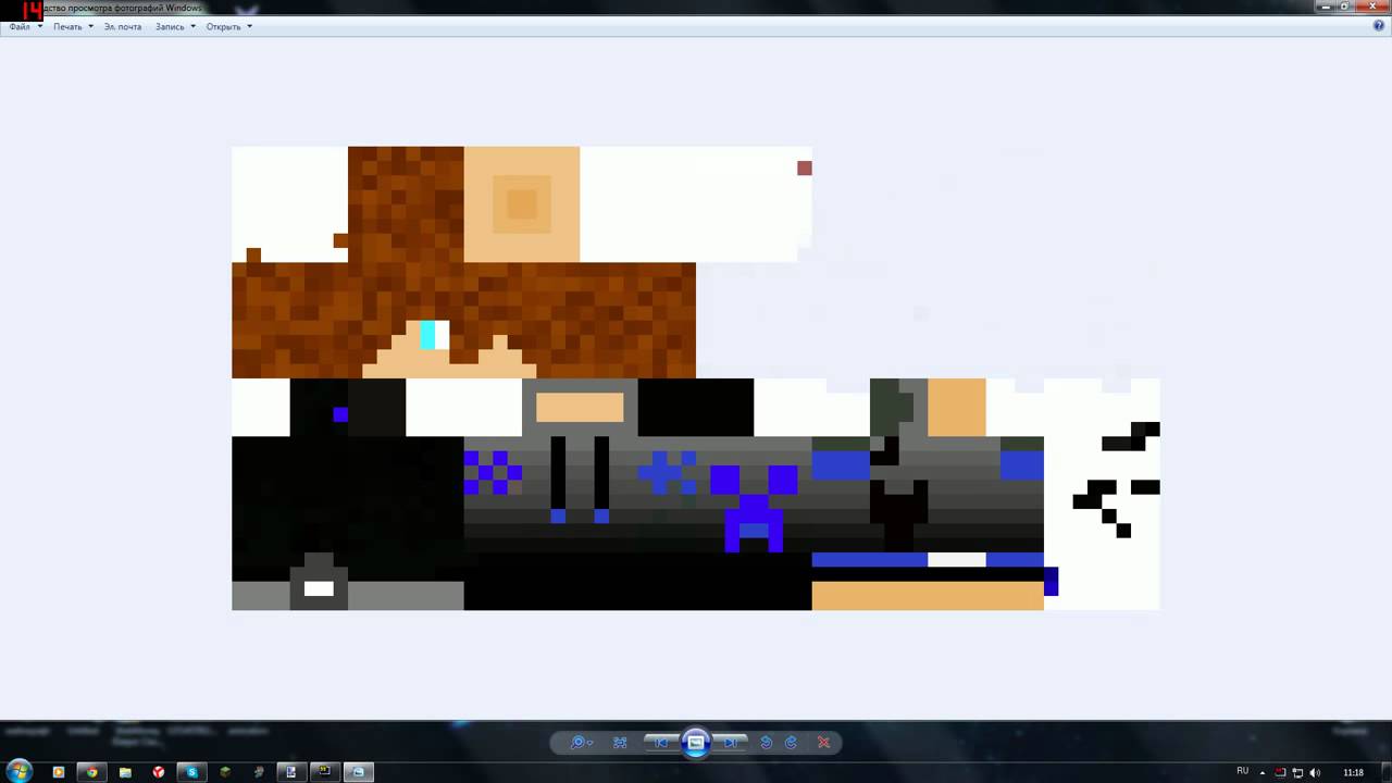 Самый Популярный скин в Minecraft