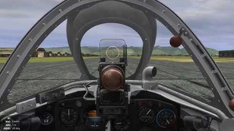 EDTracker Pro pseudo 6-DOF Test in IL-2 1946