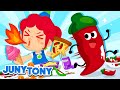 Colorful Dessert Eating Show | Flavor Song | Rainbow Colors Song | + More Kids Songs | JunyTony