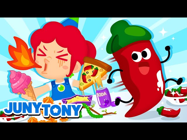 🌈 Colorful Candy, Ice Cream and More Color Songs | Flavor Song | Kids Songs | JunyTony class=