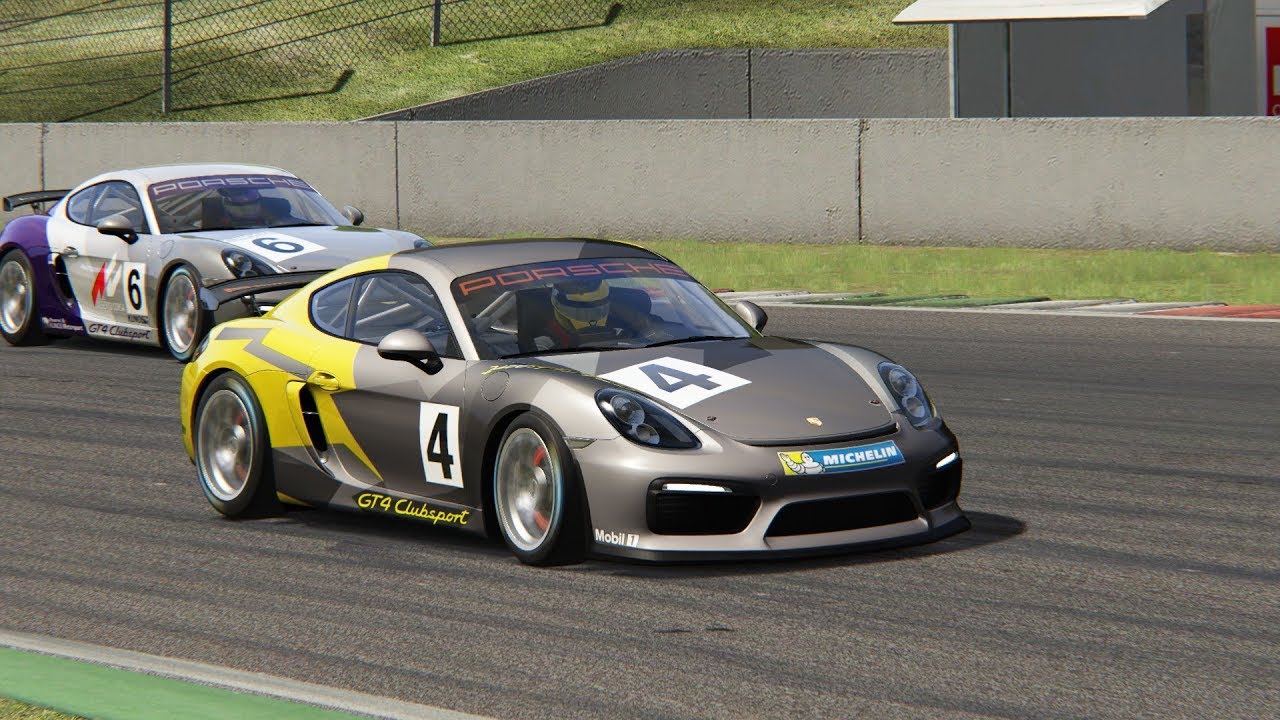 Assetto Corsa Porsche Cayman Gt Clubsport Mugello Challenge