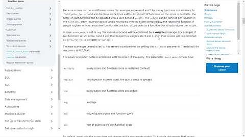 Elasticsearch: поиск и ранжирование информации